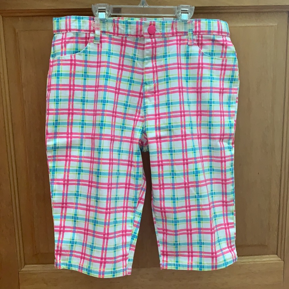 NWT Children’s Place Girl’s Plaid Bermuda Shorts